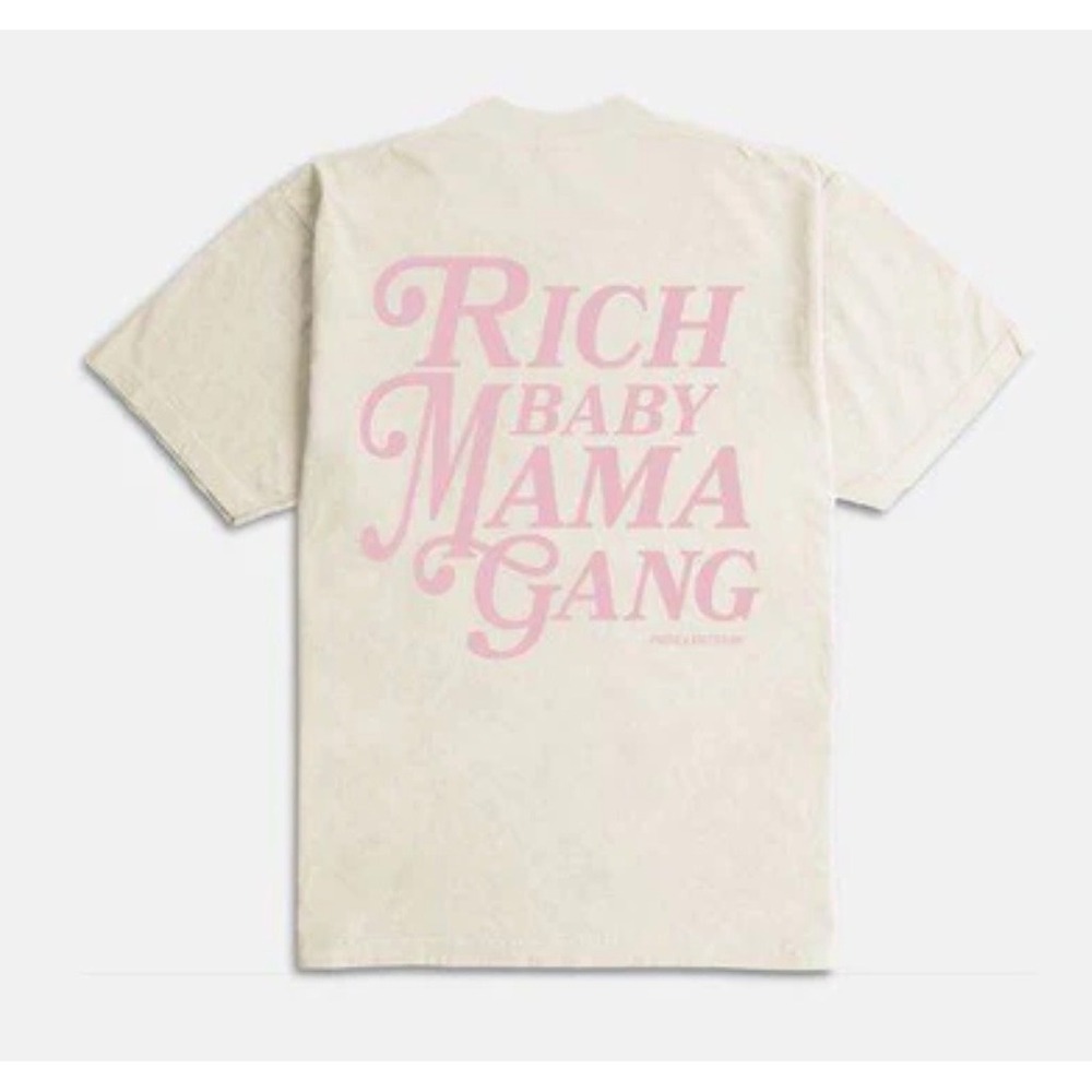 Outrank RBDG Rich Baby Mama Gang Graphic T-Shirt Size Small